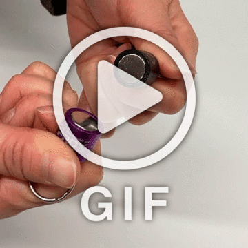 Prox MG Joint Twin Color Mıknatıslı Karabinalı Askı Aparatı Siyah Turuncu Small