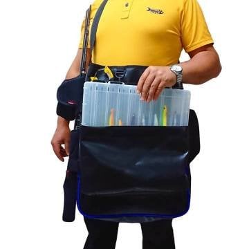 Mela Fish Spin Balık Çantası Kumaş