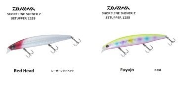 Daiwa Shore Line Shiner Z Setupper 125S Sahte Balık