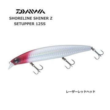 Daiwa Shore Line Shiner Z Setupper 125S Sahte Balık Red Head
