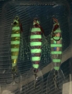 Fortuna Salti Rocky Shore Zebra Jig Set 3 Lü