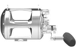 Avet T-RX50/2 Quad İki Vites Çıkrık Olta Makinesi Sağ Kol Silver