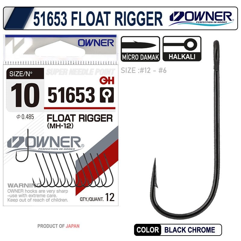 Owner 51653 Mh-12 Float Rıgger