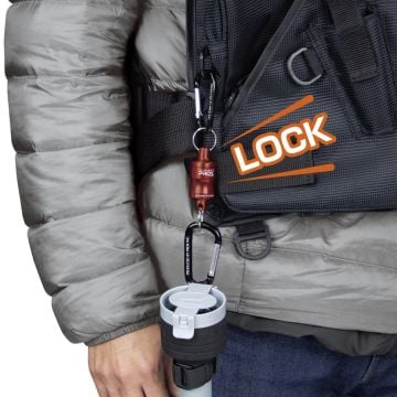 Prox Auto Lock MG Joint Mıknatıslı Karabinalı Askı Aparatı Kırmızı