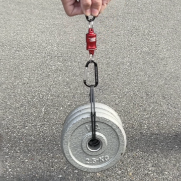 Prox Auto Lock MG Joint Mıknatıslı Karabinalı Askı Aparatı Kırmızı