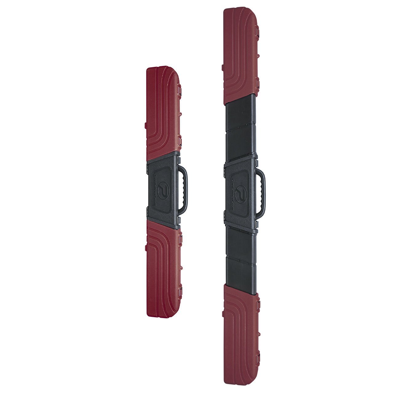 Prox Container Gear 5-Lenght Hard Rod Case Olta Taşıma Çantası Kırmızı Siyah