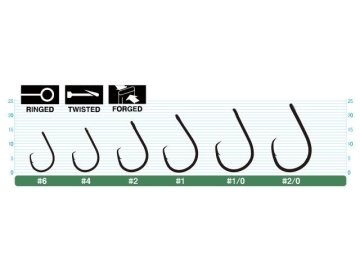Owner 5185 Mosquito Circle Black Chrome İğne 1