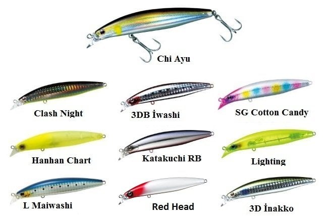 Daiwa Shore Line Shiner Z 97F Sahte Balık