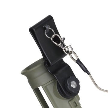 Prox Turn Lock Rod Holster Belt Clip Askılı Kamış Taşıma Aparatı Siyah