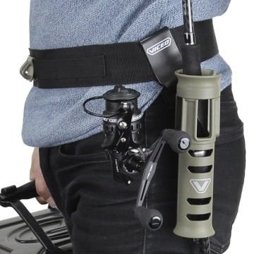 Prox Turn Lock Rod Holster Belt Clip Askılı Kamış Taşıma Aparatı Siyah