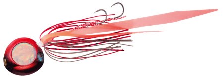 Daiwa Kohga Bayrubber Free Slider Jig Yemi 100 Gr  Red Fang Red
