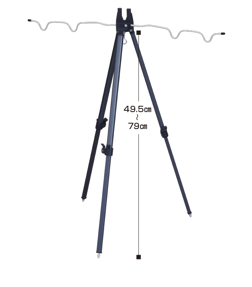 Prox Fishing Tripod Standart Olta Sehpası 49-75 cm