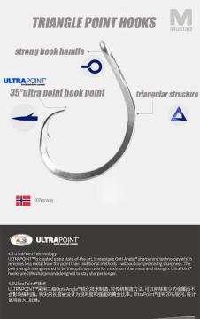 Mustad Olta İğnesi Demon Perfect 7/0