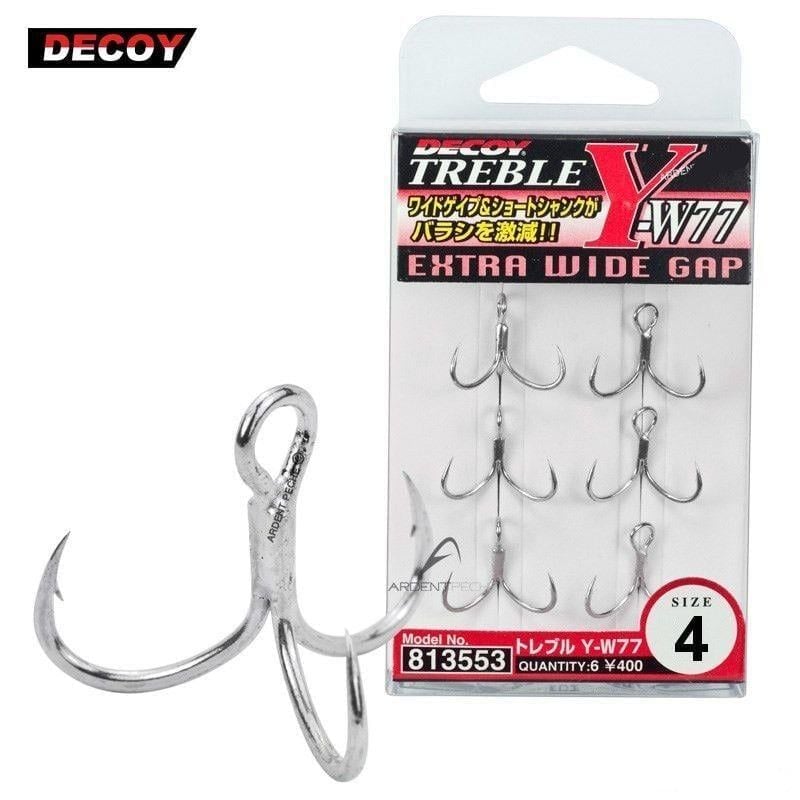 Decoy Y-W77 Curve Treble Üçlü İğne # 4