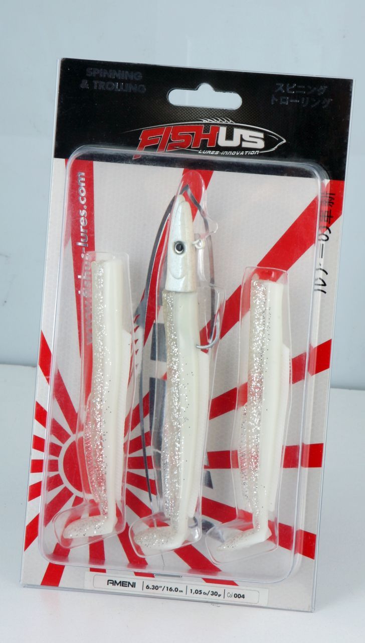 Yuki Fishus Ameni Spinnig Silikon Yem 19,5 Cm 30 Gr 004