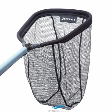 Shimano Yasei Foldable Floating Rubber Net Single Hand Kepçe