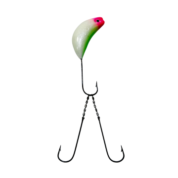 Hedef Balık Glow (Fosforlu) Zoka İki Hırsız İğneli