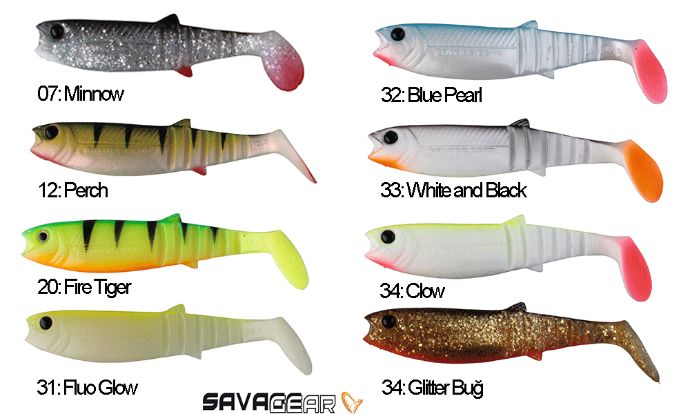 Savagear LB Cannibal Bulk Box 10cm 9g Silikon Yem