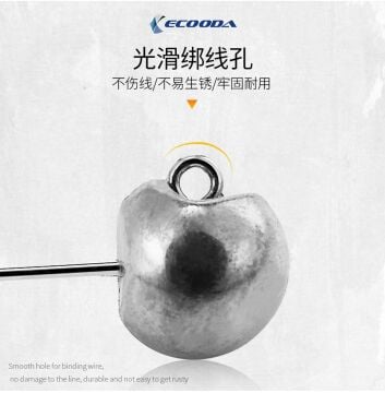 Ecooda Blow Jighead Owner Hook #8