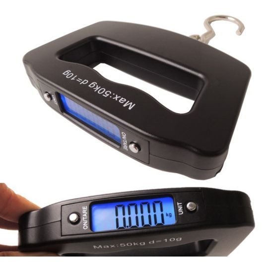 Portable Dijital El Tartısı 50 KG Üsten Ekranlı SCALE