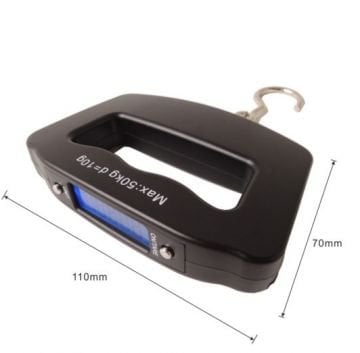 Portable Dijital El Tartısı 50 KG Üsten Ekranlı SCALE