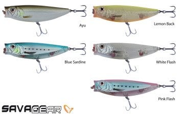 Savage gear 3D Minnow Pop Walker 55 5,5cm 5g Suni Yem
