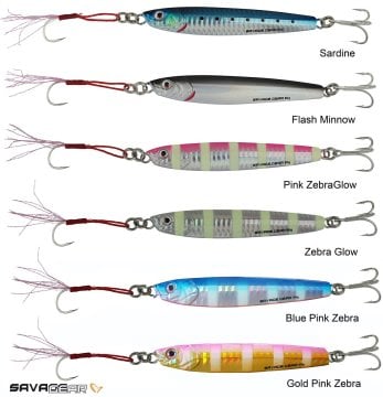 Savagear 3D Slim Minnow Jig 80gr