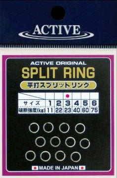 Active Flatted Split Ring Halka