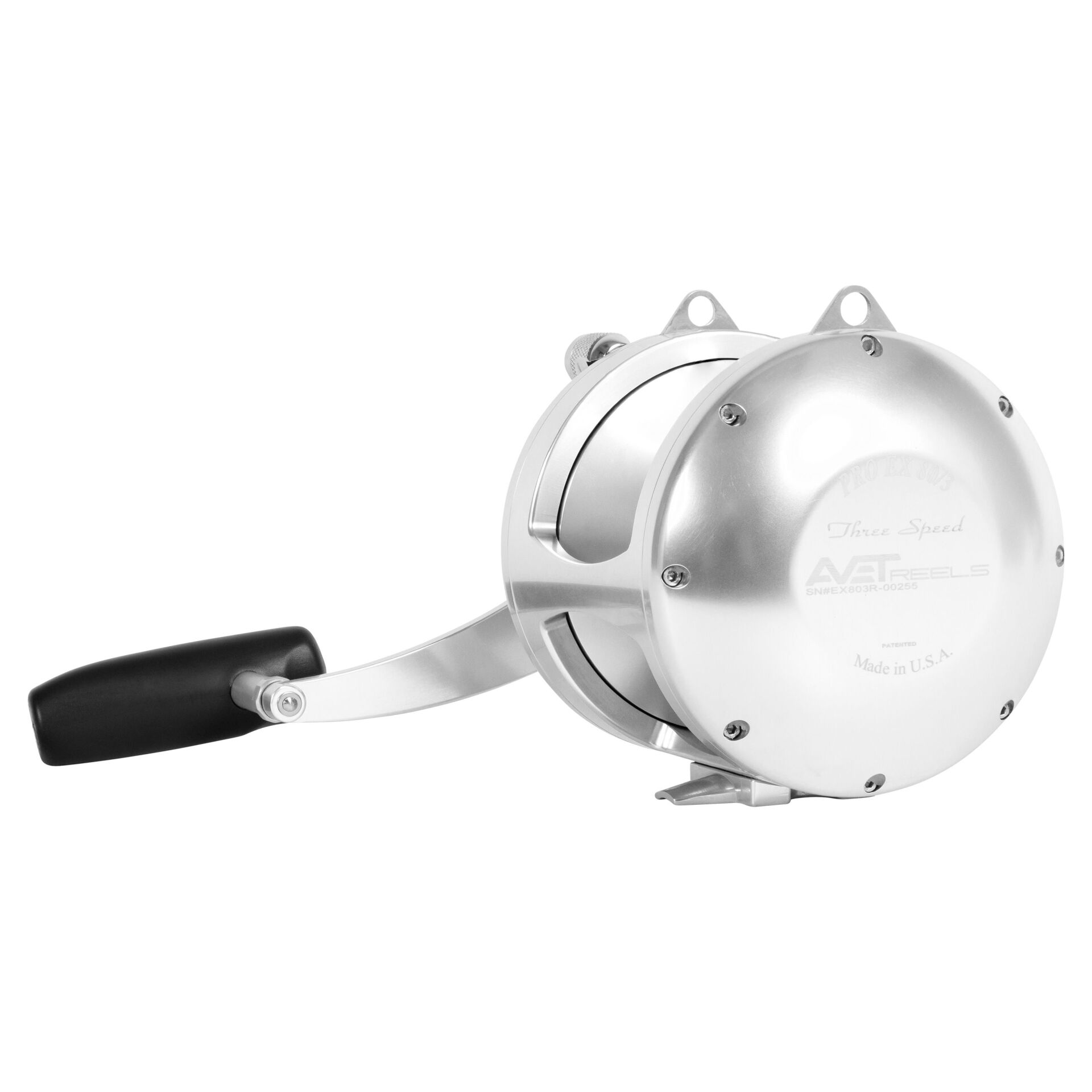 Avet Pro EX80/3 Üç Vites Çıkrık Olta Makinesi Sağ Kol Silver