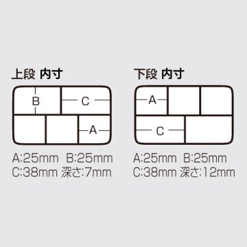 Meiho PA-10SD Tackle Box Malzeme Kutusu