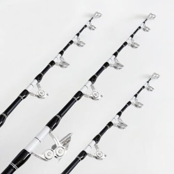 HB Custom Horizon Bluefin Pro  80-150 Lb  Eğri Boyun Orkinos Kamışı