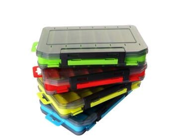 Captain 7224 Sahte Balık Kutusu 14 Gözlü 19x11x3.5cm