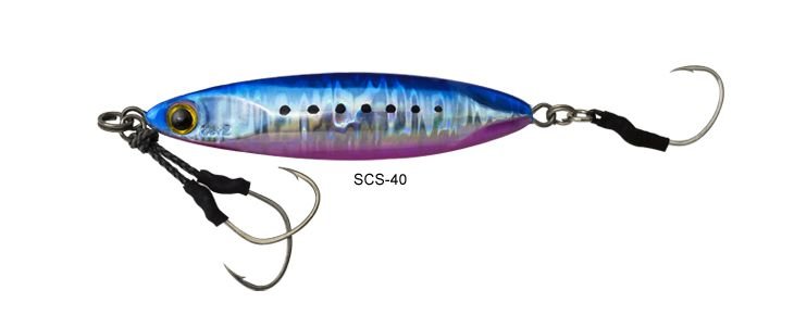 Zetz Slow Blatt Cast Slim Metal Jig 40gr