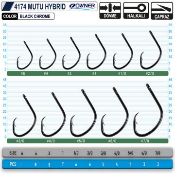 Owner 4174 Mutu Hybrıd Olta İğnesi