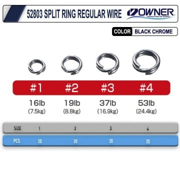 Owner Split Ring Halka 52803 3
