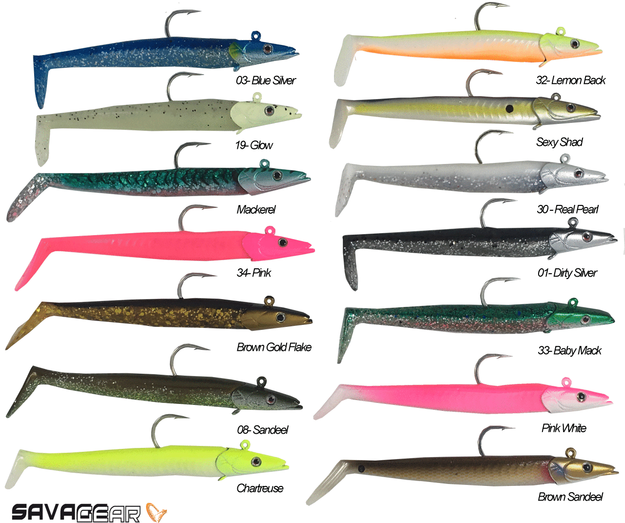 Savagear Sandeel 12.5cm 23gr Silikon Yem