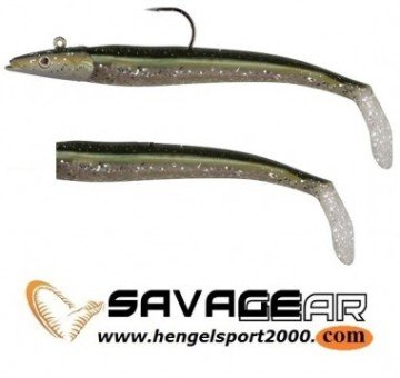 Savagear Sandeel 12.5cm 23gr Silikon Yem 08-Sandeel