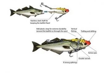 Bonito Jig Head Canlı Yem Daldırıcısı 350 Gr