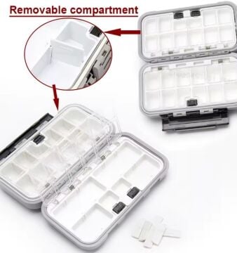 Captain 7246 Profesyonel LRF Malzeme Kutusu 19x11x4.5cm