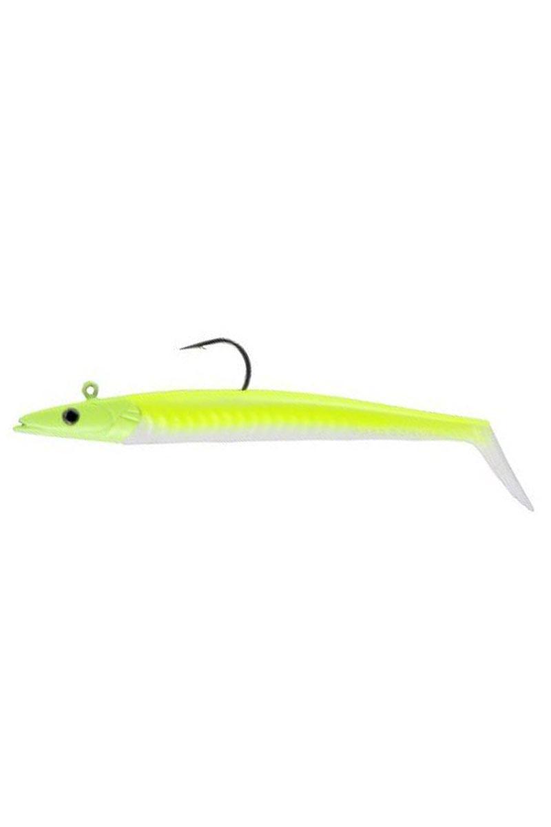 Savagear Sandeel 12.5cm 23gr Silikon Yem Chartreuse White