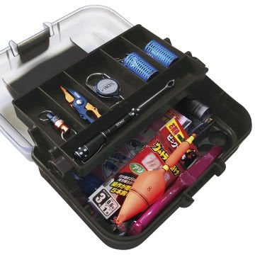 OGK Balıkçı Çantası Malzeme Kutusu Füme Koyu Yeşil