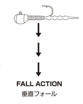 Xesta Blackstar Star Head Diver Down EX Jighead M 1.2 gr