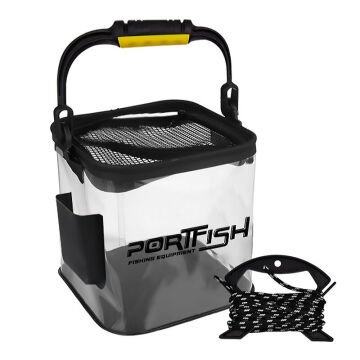 Portfish Şeffaf Kova 20 cm