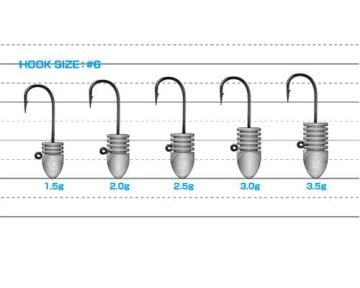 Xesta Blackstar Star Head Bullet Rib Head 0.8 gr