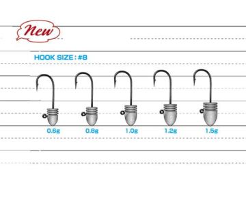 Xesta Blackstar Star Head Bullet Rib Head 0.8 gr