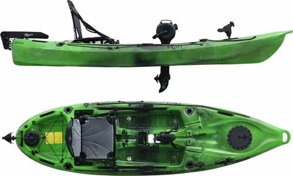 Seaflo Mako 10 Pedallı Kano Yeşil