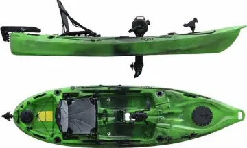Seaflo Mako 10 Pedallı Kano Yeşil