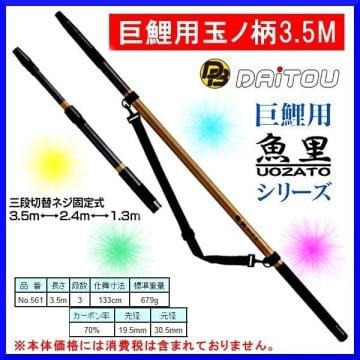 Daitoubuku Roh Desen 3.5 Mt Teleskopik Kepçe