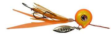 Kanji Risky Tairis 120 Gr Tai Rubber Slider Jig #01 ORANGE GOLD